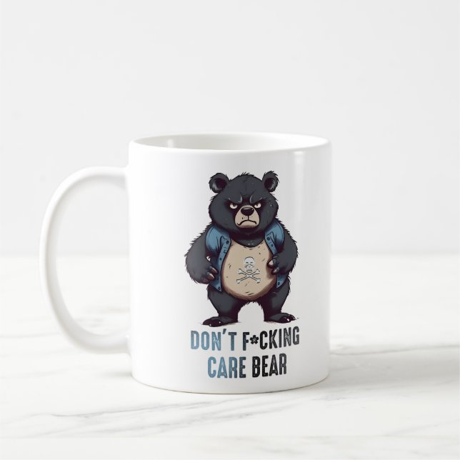 F*cking Care Bear Kaffemugg (Vänster)