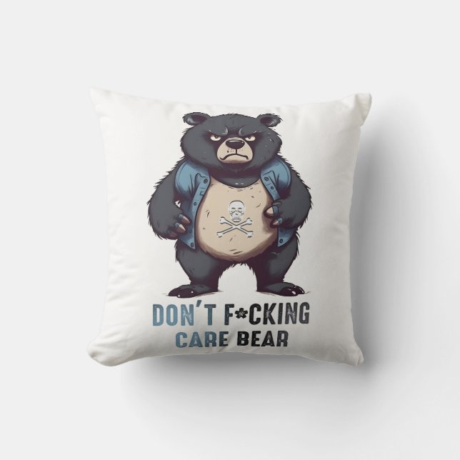 F*cking Care Bear Kudde (Framsida)