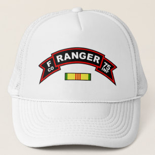 F Co, 75:einfanteri Regiment - skogsvaktare Truckerkeps