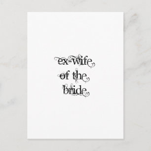 F.d. maka till Bride Vykort