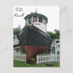 F.D. Russell Tug Boat nr 1 Vykort