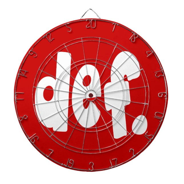 f. darttavla (Framsidan)