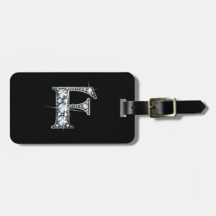 F ’Diamond Bling’ Luggage Tag Bagagebricka