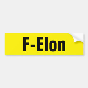 F-Elon Bildekal