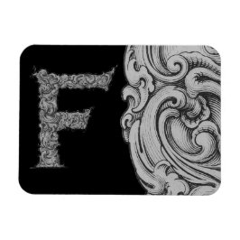 F- Falck Alphabet (Silvery) Magnet