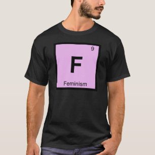 F - Feminism Filosofi Kemi Symbol Tröja