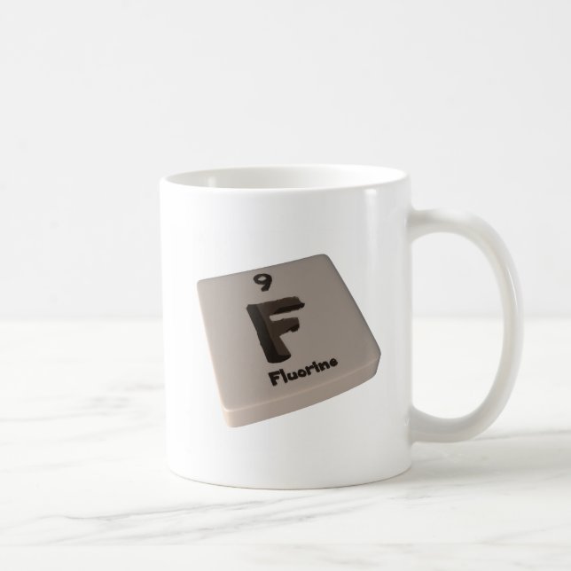 F-fluor Kaffemugg (Höger)