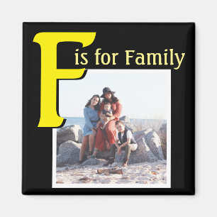 F för familjen magnet