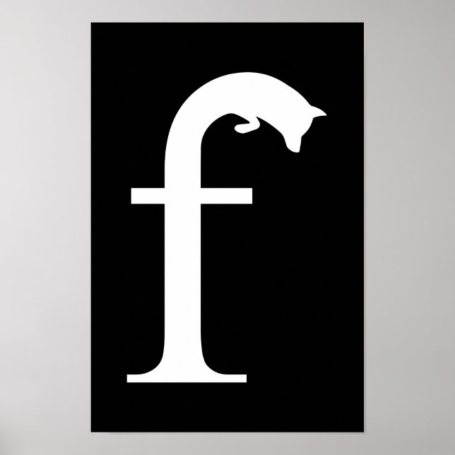 F för Fox Poster (Framsidan)