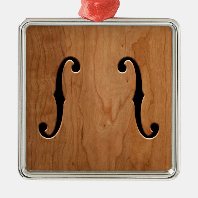 F-Hål - wg Julgransprydnad Metall (Framsidan)