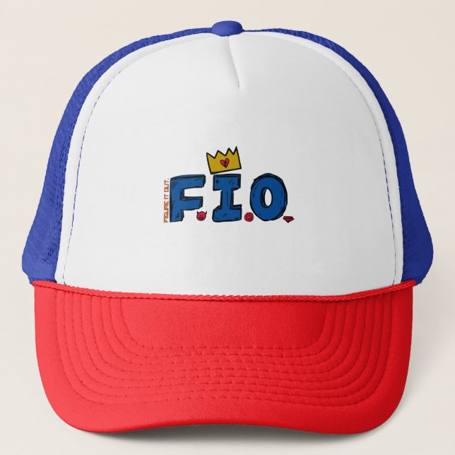 F.I.O. “Figure It Out” - Cap Minimalist  Keps (Framsida)