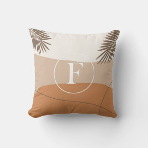F - Inledande monogram Brev F Abstract Design Thro Kudde