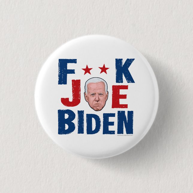F**K JOE BIDEN-knapp Knapp (Framsida)