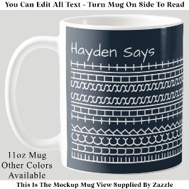 F**k This Shit-Hidden Message 144WB Funny Work Cof Kaffemugg