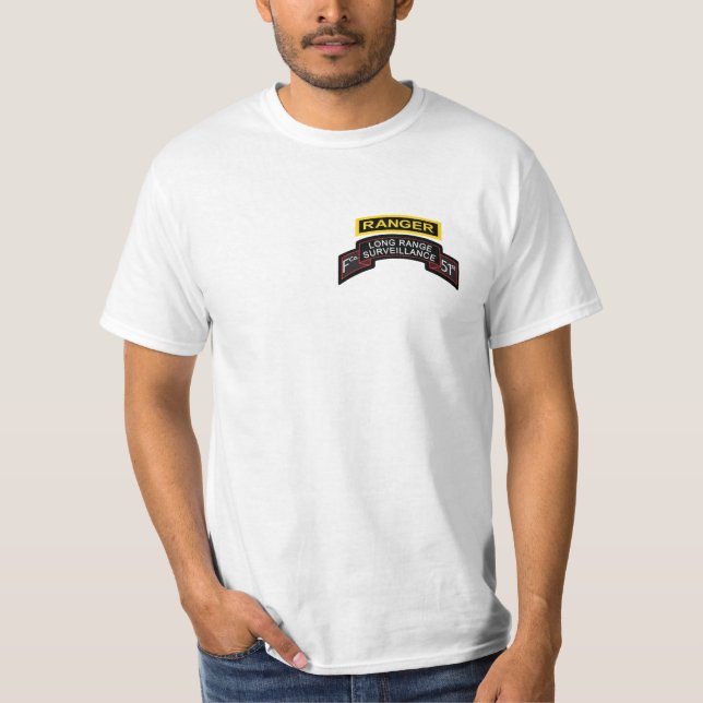 F kombinerad 51:a LRSC-rulla med grundläggande gar T Shirt (Framsida)