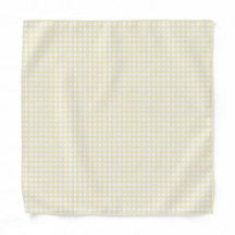 F & L Gult Gingham