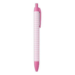 F & L Rosa Gingham Pen