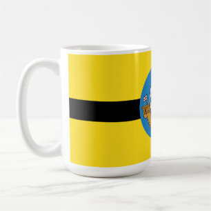 F Lager i Wellington City, New Zealand Magnet Kaffemugg