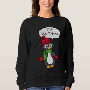 F. Midwest Funny Penguin Weather Shirt T
