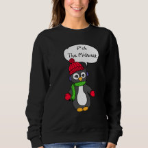 F. Midwest Funny Penguin Weather Shirt