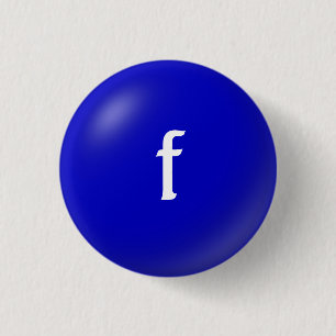 F Monogram-knapp Knapp