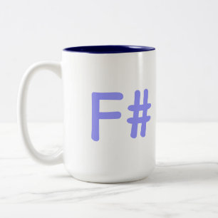 F#-mugg Två-Tonad Mugg