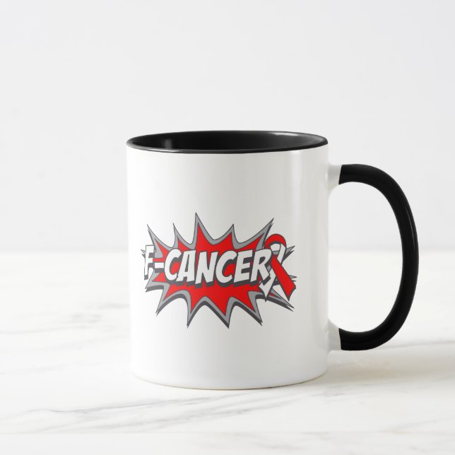 F-Muntlig cancer Mugg (Höger)