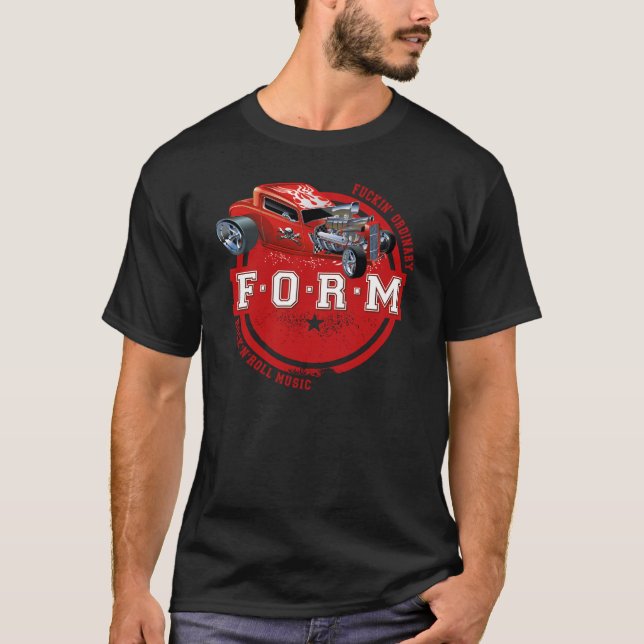 F.O.R.M HotRod Basic T-Shirt (Framsida)