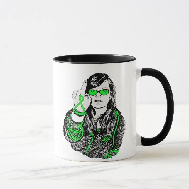 F Off Borrelia Coffee Mugg (Höger)