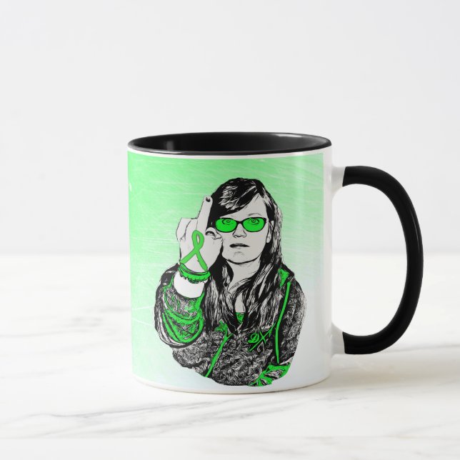 F Off Borrelia Coffee Mugg (Höger)