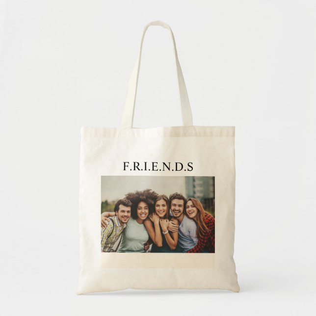 F.R.I.E.N.D.S Tote Bag Tygkasse (Framsidan)