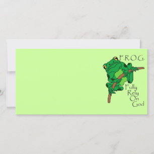 F.R.O.G. är helt beroende av Gud #1