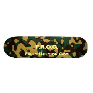 F.R.O.G. GRODA SKATEBOARD BRÄDA 20,5 CM