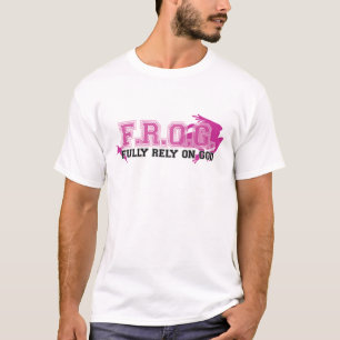 F.R.O.G. - Rely fullständigt på guden (rosor) Tröja