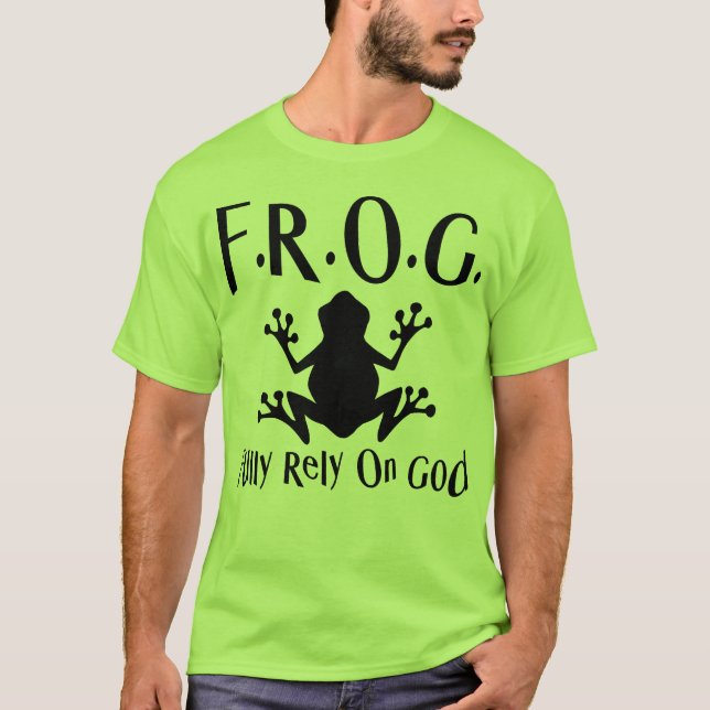 F.R.O.G. T-SHIRT (Framsida)