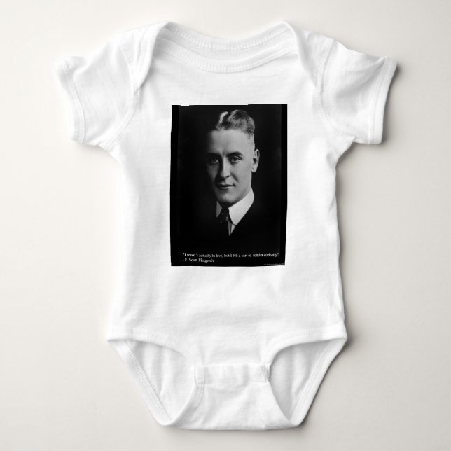F Scott Fitzgerald Ömma Kuriosa Gåvor & T-shirts (Framsida)