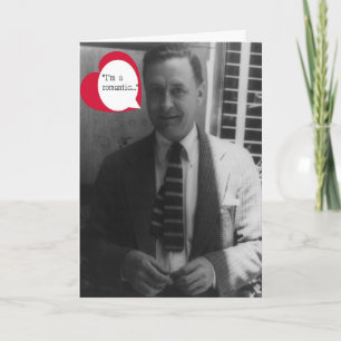 F. Scott Fitzgerald valentin Helgkort