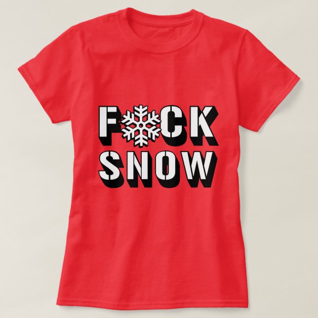 F-SNÖ - .PNG T-SHIRT (Design framsida)