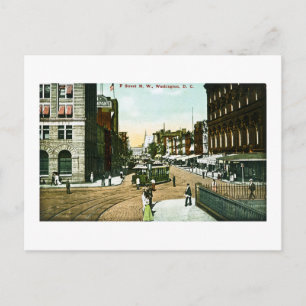 F Street N.W., Washington D.C. Vykort