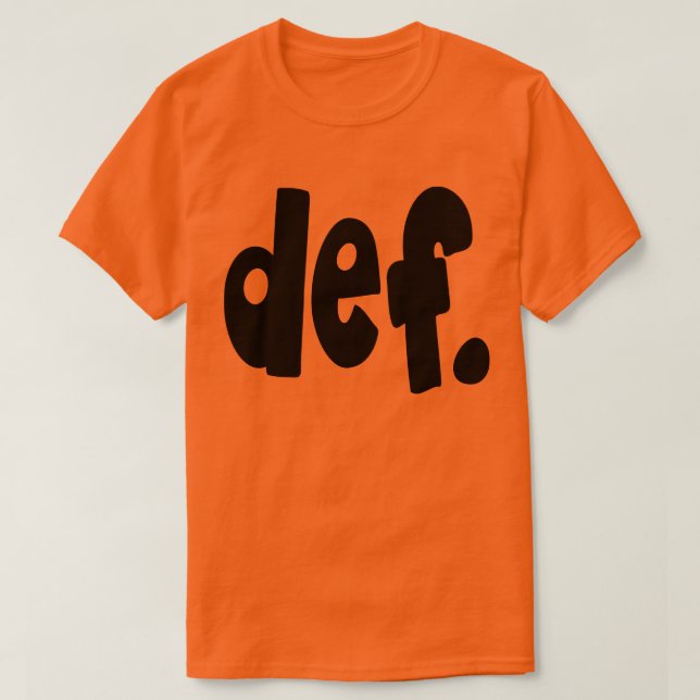 f. t-shirt (Design framsida)