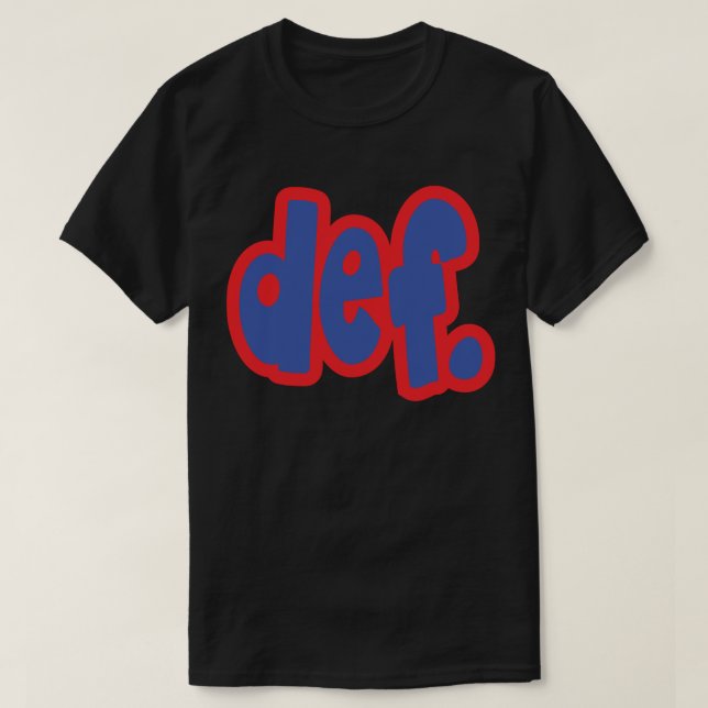 f. tee shirt (Design framsida)