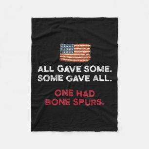 F Trump Shirt - Cadet Bone Spurs Fleecefilt