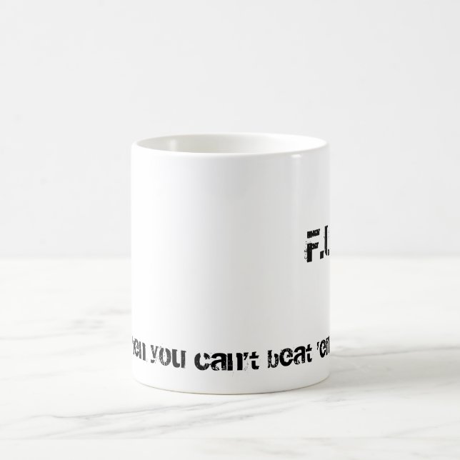 F.U.A.B., när du inte kan slå dem… Kaffemugg (Center)