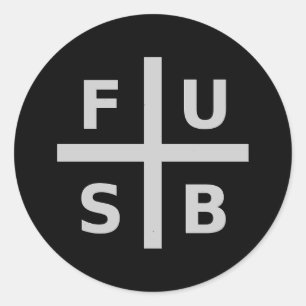 F.U.S.B RUNT KLISTERMÄRKE