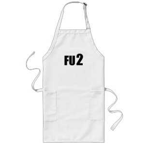 F u till T-Shirt Långt Förkläde