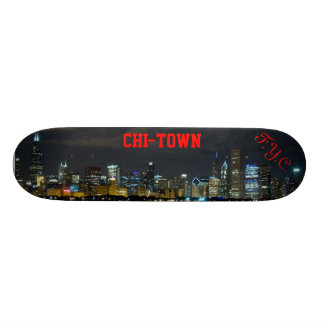 F.Y.C. CHI--TOWNhorisontSkateboard Skateboard Bräda 20 Cm