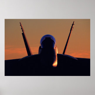 FA-18 Hornet Poster