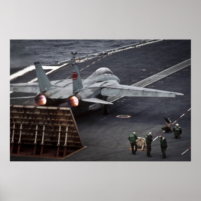 FA-18 start USS Stennis Poster (Framsidan)