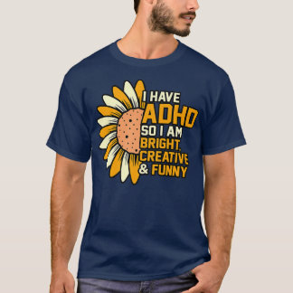 Få ADHD-Orange - utbildningsutrustning för menyfli T Shirt