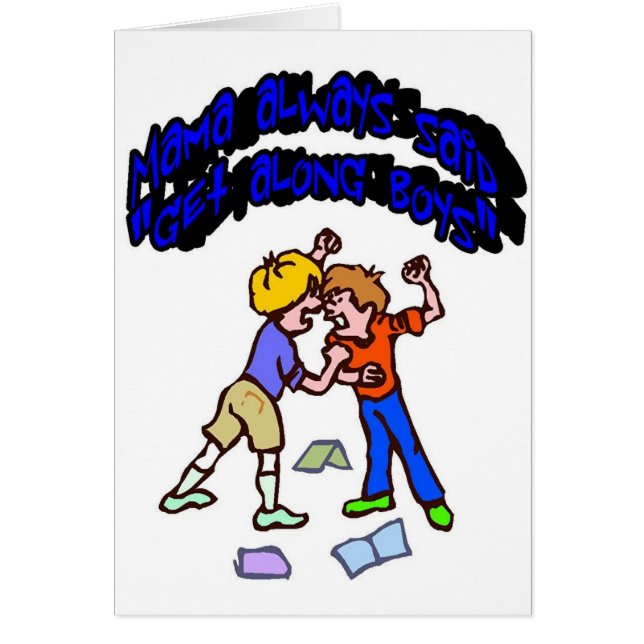 få along hälsningskort (Framsidan)